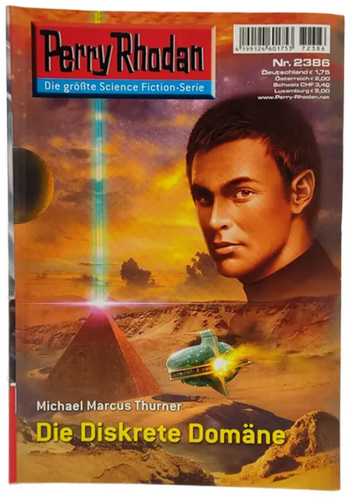 Romanheft Perry Rhodan Die Diskrete Domäne Erstauflage Nr.2386 - Bild 2