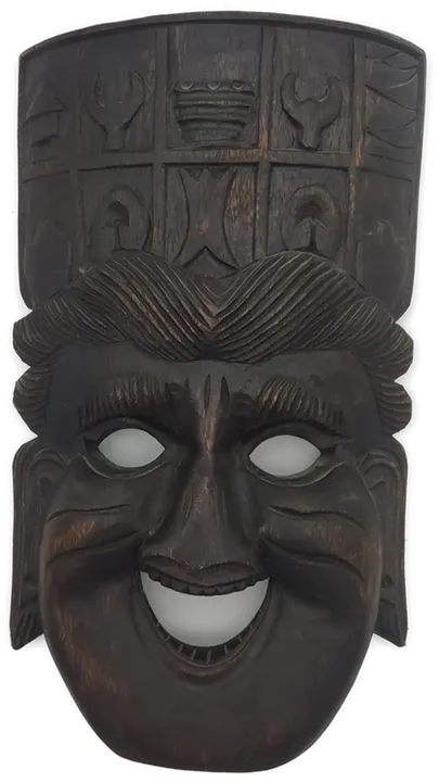Holzmaske geschnitzt - Bild 4