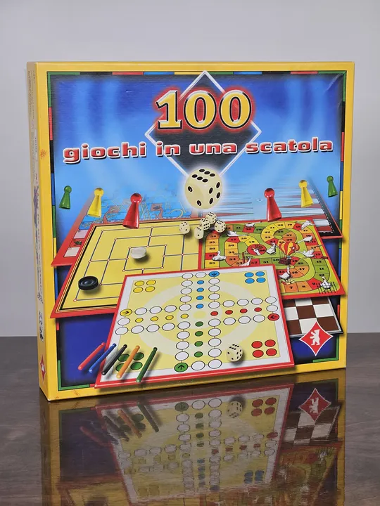100 Spiele in 1 Box - Gesellschafsspiele - Spielkartenfabrik Altenbrug  - Bild 1