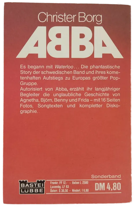 ABBA - Christer Borg 1978  - Bild 2