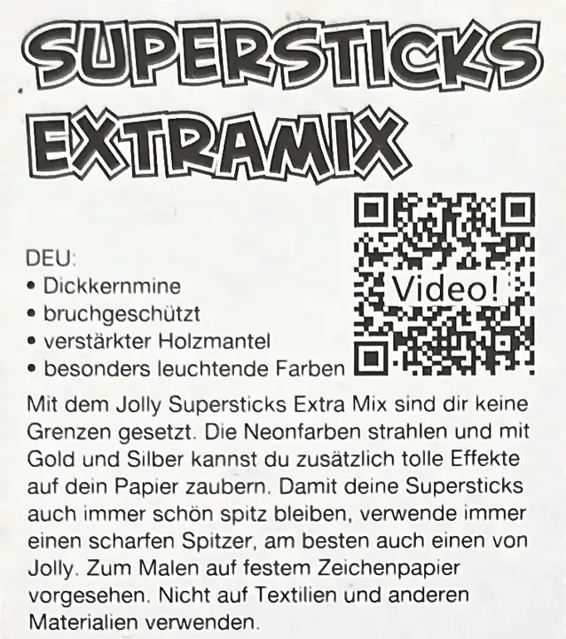 JOLLY Farbstifte Supersticks Extramix - Bild 2