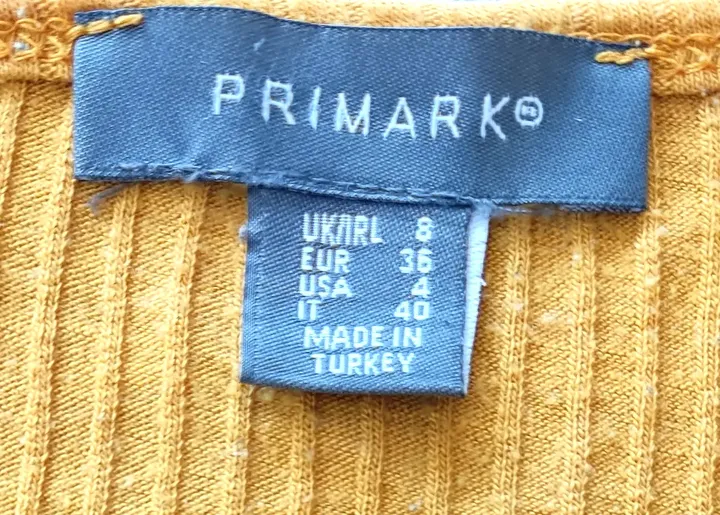 PRIMARK Damen Top gelb - 36  - Bild 4