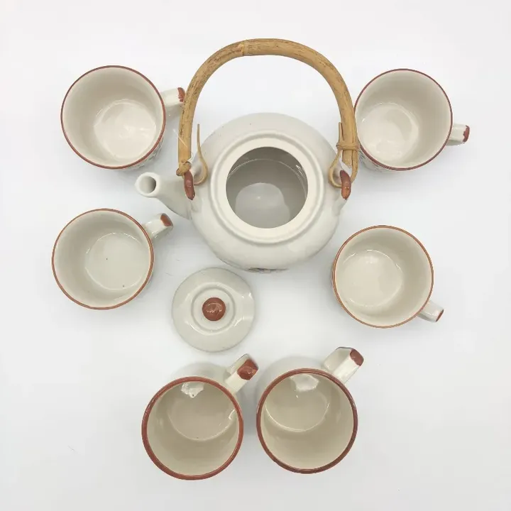 Teeset 7-teilig Keramik Chi Kinag Stoneware - Bild 2