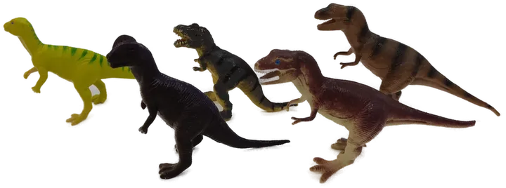 Dinosaurier Figuren 2 Beiner Konvolut 5 Stück - Bild 2