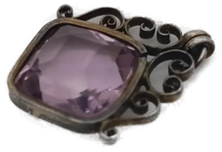 Amethyst Anhänger Silber - Bild 2