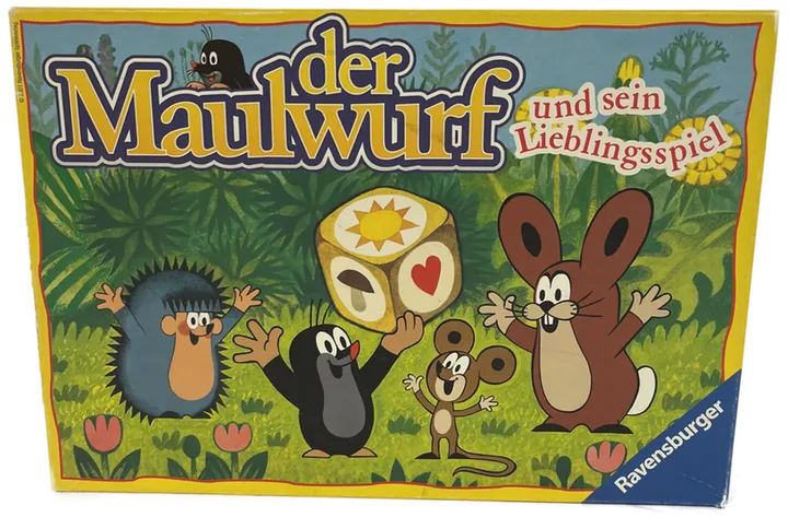 RAVENSBURGER Gesellschaftsspiel Der Maulwurf und sein Lieblingsspiel ab 4 Jahre - Bild 1