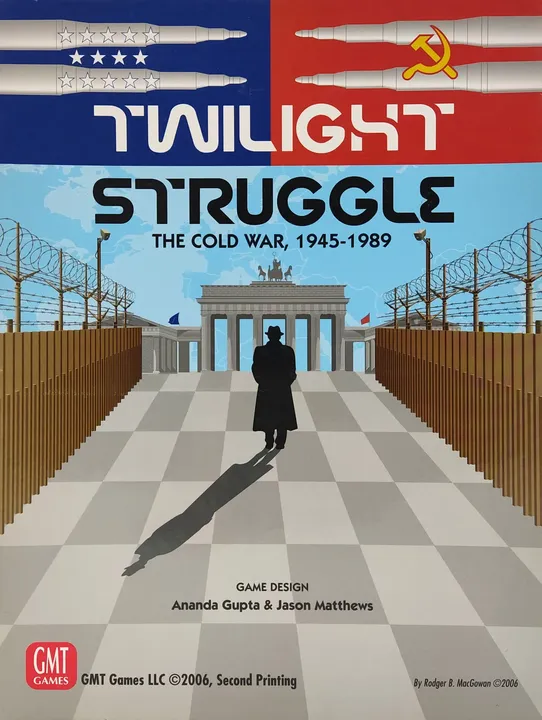 Twilight Struggle, The Cold War 1945-1989 - Gesellschaftsspiel - GMT Games  - Bild 1