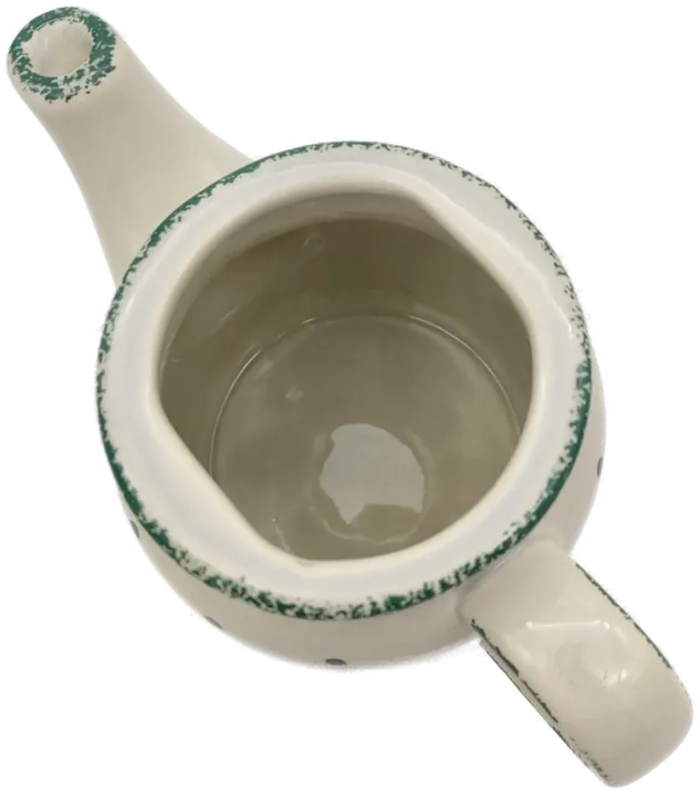 Vintage Kaffeekanne Keramik DDR - H/19 cm - Bild 2