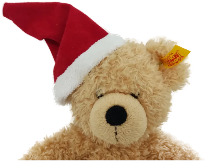STEIFF Teddybär Fynn mit Weihnachtsmütze 25 cm Weihnachten - Bild 3