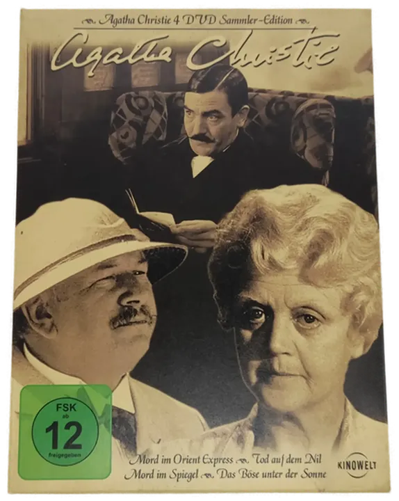 4 DVD's Agatha Christie Sammler-Edition  - Bild 2