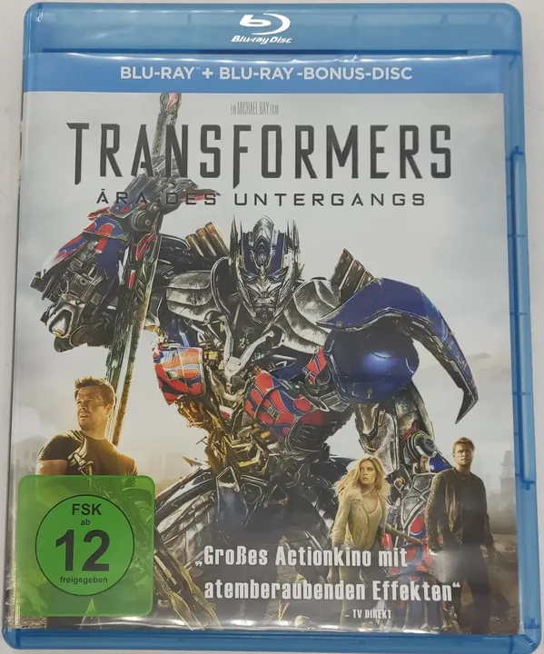 Blu-ray 2 Disc Transformers Ära des Untergangs mit Bonus Disc - Bild 4