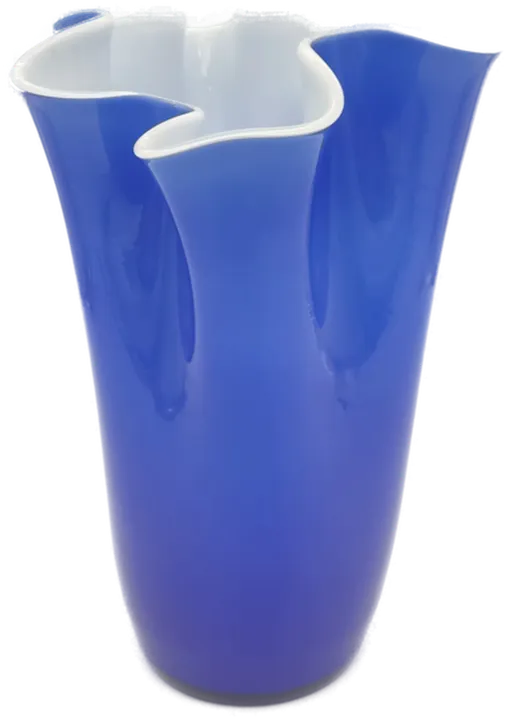 Design-Vase aus Glas - Bild 1