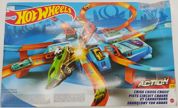 Mattel Hot Wheels Criss Cross Crash mit Zwei Hot Wheels - Bild 2