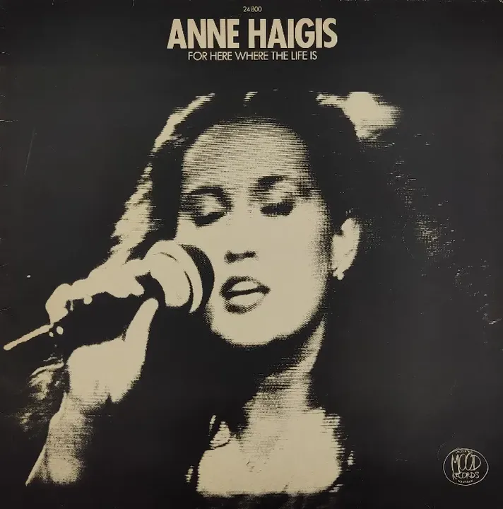 Langspielplatte - Anne Haigis - For Here Where The Life Is - Bild 1