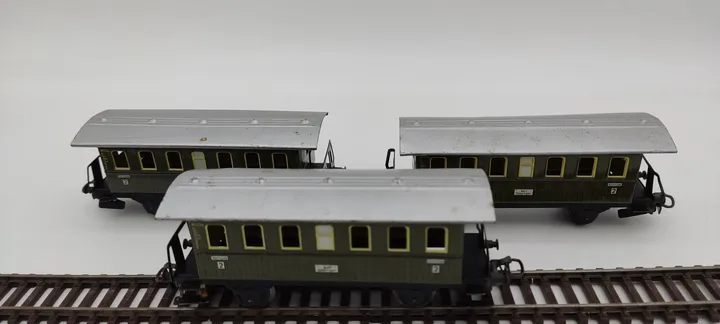 Märklin Personenwagen 3 Stk. Boll Göttingen grün - Bild 1