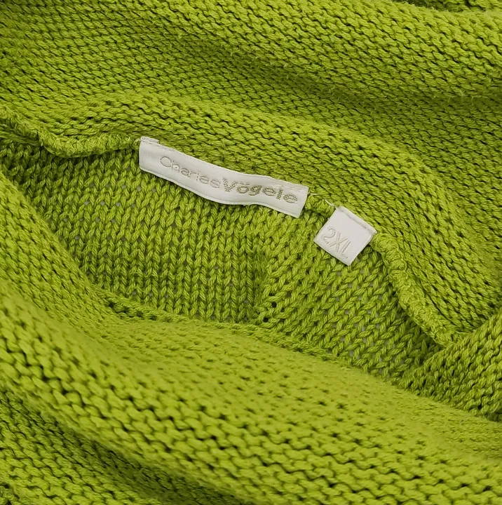 CHARLES VÖGELE Damen Pullover grün - XXL  - Bild 4