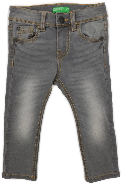 Benetton Kinder Jeans grau Gr.90 - Bild 3