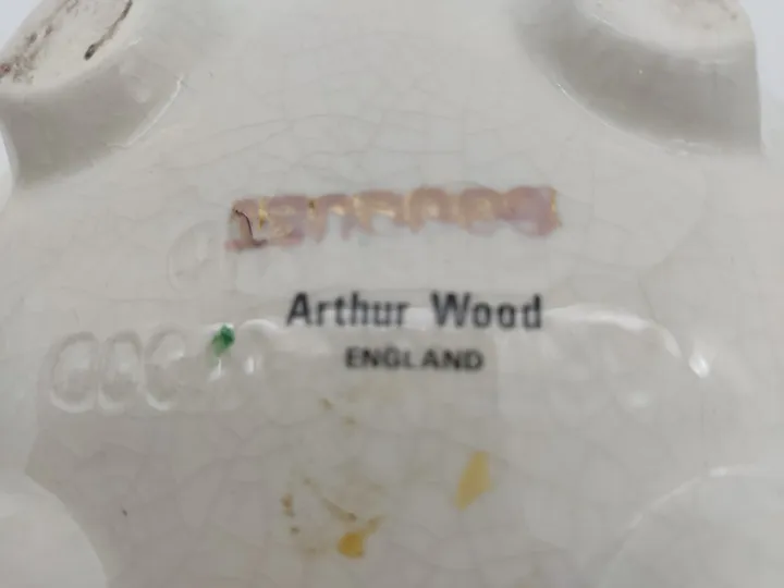 Arthur Wood Teekanne  England geblümt Höhe ca. 18 cm - Bild 3