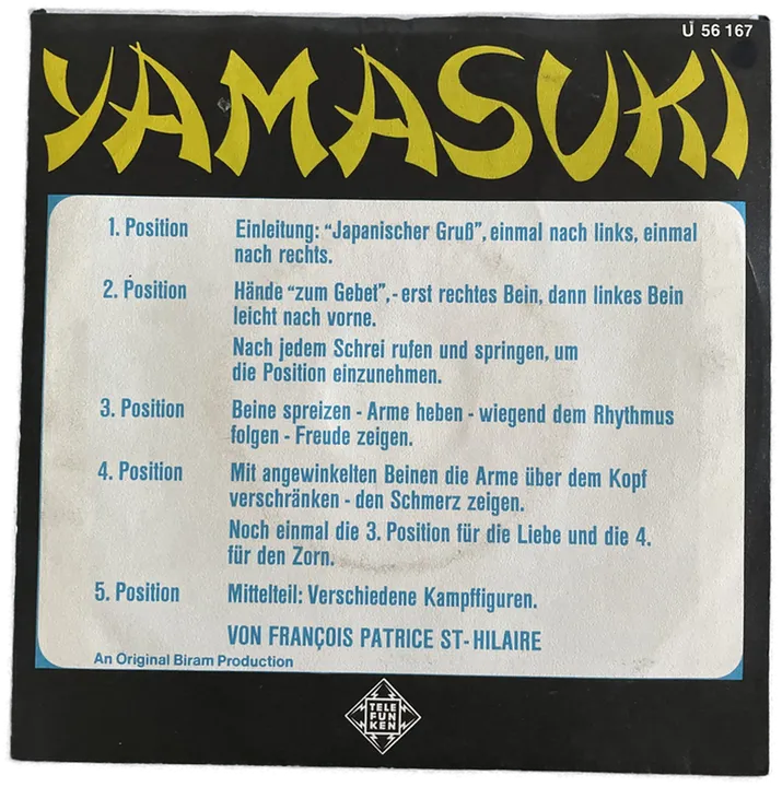 Singles Schallplatte - Aymasuki - Aieaoa - Bild 2