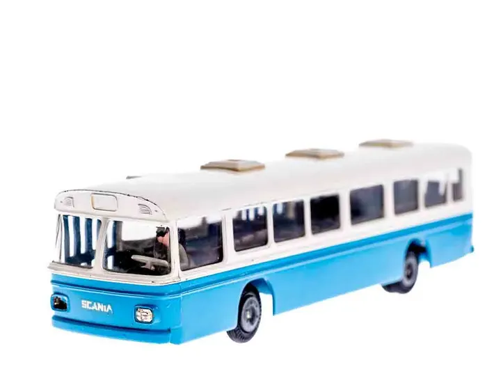 Tekno Nr.851 Modellbus Scania CR-76 weiß/hellblau - Bild 1