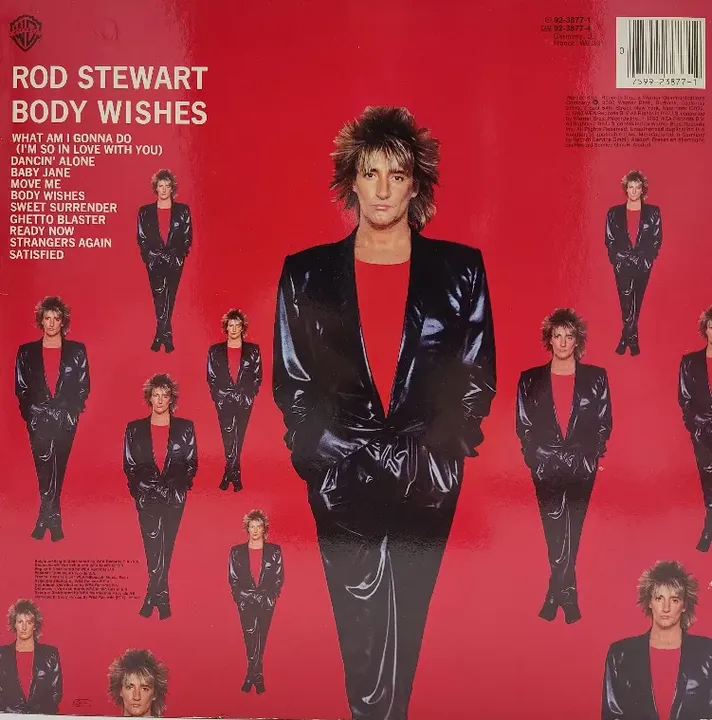 Langspielplatte - Rod Stewart - Body Wishes - Bild 2