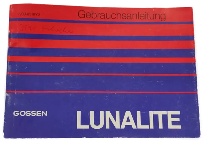 Gossen Lunalite Belichtungsmesser mit Beschreibung - Bild 5