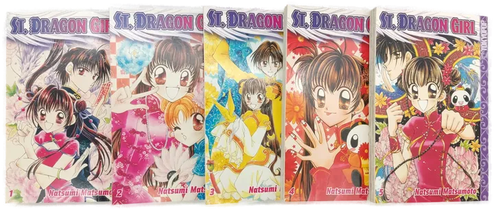 St. Dragon Girl, Band 1-5 - Natsumi Matsumoto  - Bild 1