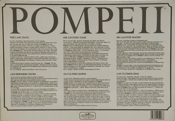 Pompeii - Die letzten Tage - Gesellschaftsspiel, Challenge  - Bild 2