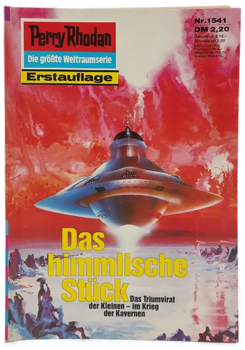 Romanheft Perry Rhodan Das himmlische Stück Erstauflage Nr. 1541 - Bild 1