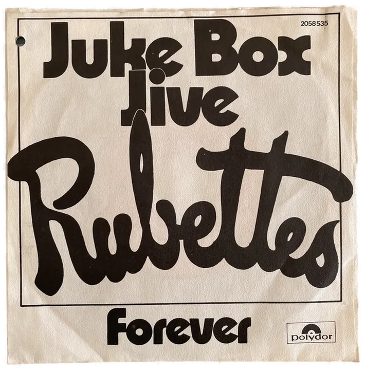 Singles Schallplatte - Rubettes - Jugek Box Jive; Forever - Bild 2