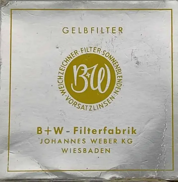 B+W Filter 022 GELB 49 Durchmesser - Bild 1