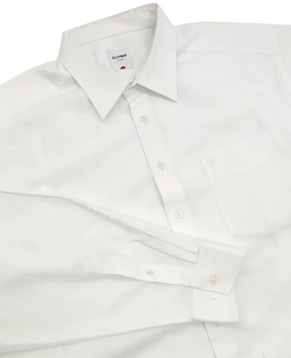 Olymp Herren Hemd, weiß - Gr. XL  - Bild 3