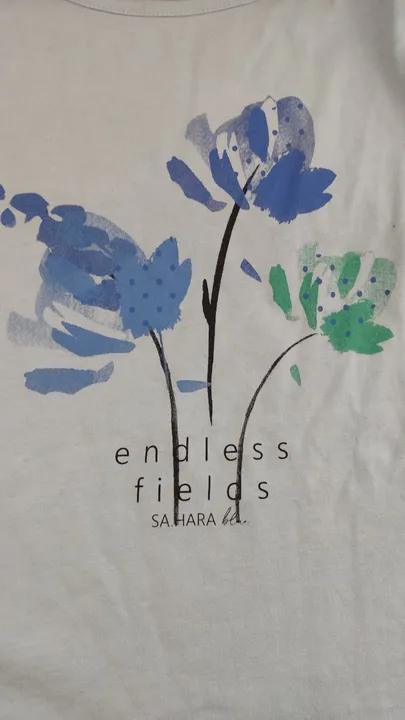 INSPIRE SA HARA - Damen - Tshirt in hellblau mit Aufdruck -  in Gr.: XL - Bild 3