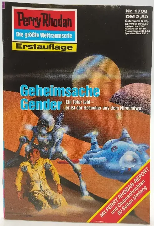 Romanheft Perry Rhodan Erstauflage Nr.1708 - Bild 2