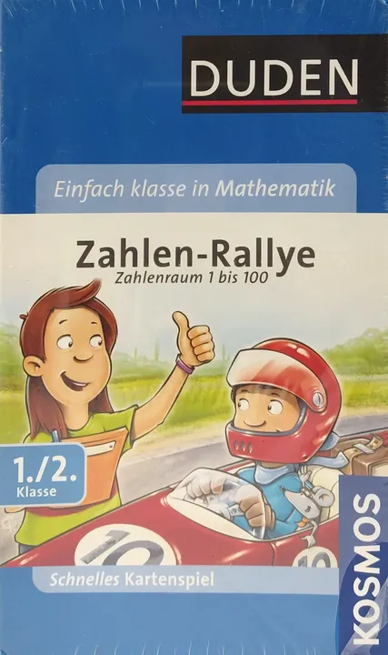 Duden Zahlen Rallye - Kartenspiel, Kosmos - Bild 1