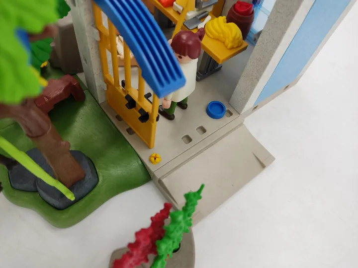 Playmobil Zoowärterhaus mit Affengehege + 3 Kinder und Kleinteile - Bild 6
