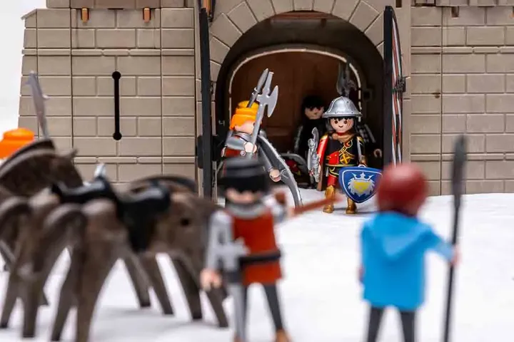 Playmobil Ritterburg mit 18 Figuren und Kleinteilen  - Bild 4