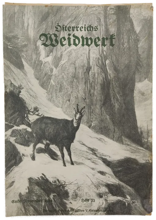 Österreichs Weidwerk - 10 Hefte - Jagdmagazin 1934 - Bild 4