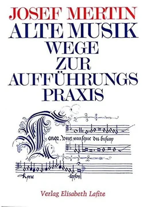 Alte Musik - Josef Mertin - Bild 1