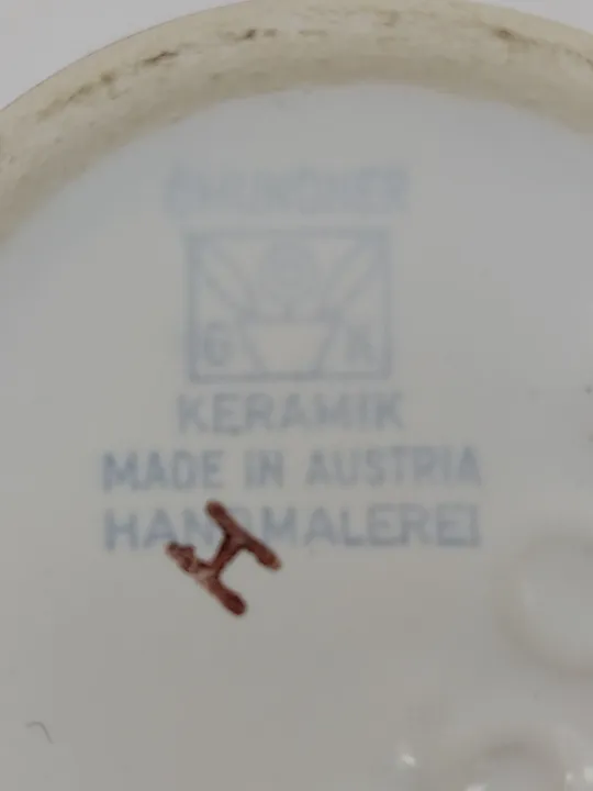 Gmundner Keramik rosa Tupfen Tassen Set (6 Stück) - Bild 3