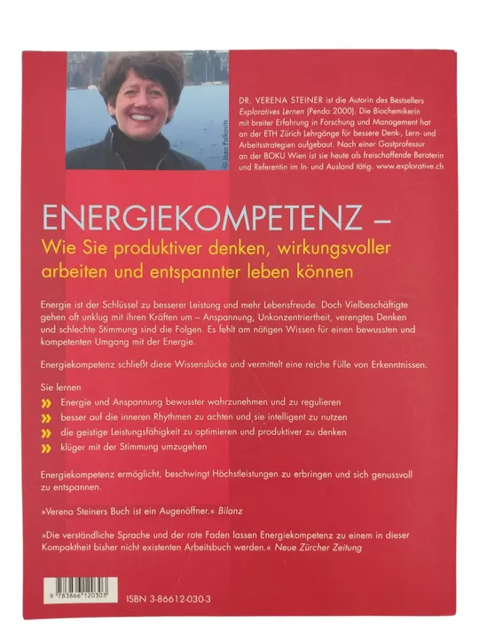 Energiekompetenz - Produktiver denken, wirkungsvoller arbeiten, entspannter leben - Bild 4