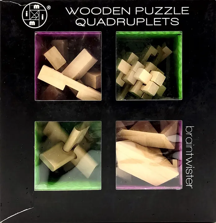 Wooden Puzzle Quadruplets - Gesellschaftsspiel  - Bild 1