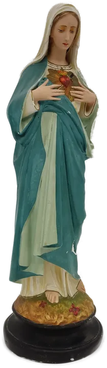 Statue aus Gips Heiligstes Herz Mariä ca. 51 cm - Bild 1