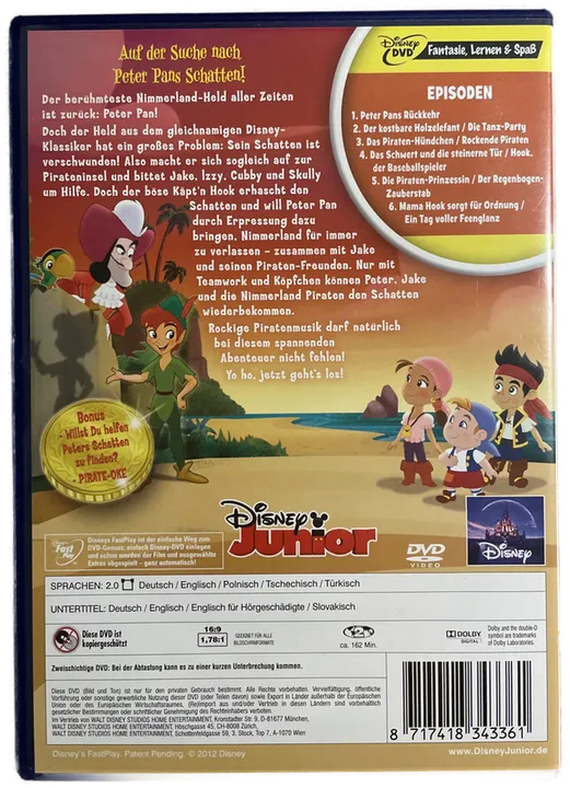 DVD - Peter Pan´s Rückkehr - Bild 2