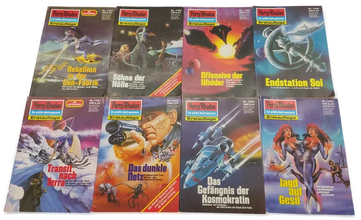 Taschenbücher Perry Rhodan Erstauflage Konvolut 18 Stück - Bild 4