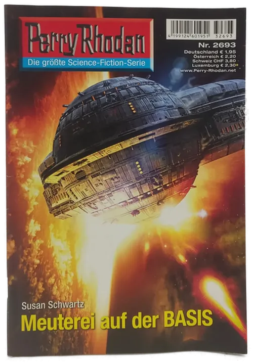 Romanheft Perry Rhodan Meuterei auf der BASIS Erstauflage Nr.2693 - Bild 1