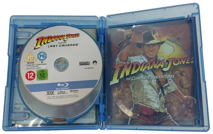 Blu-ray  4 Disc's Indiana Jones 