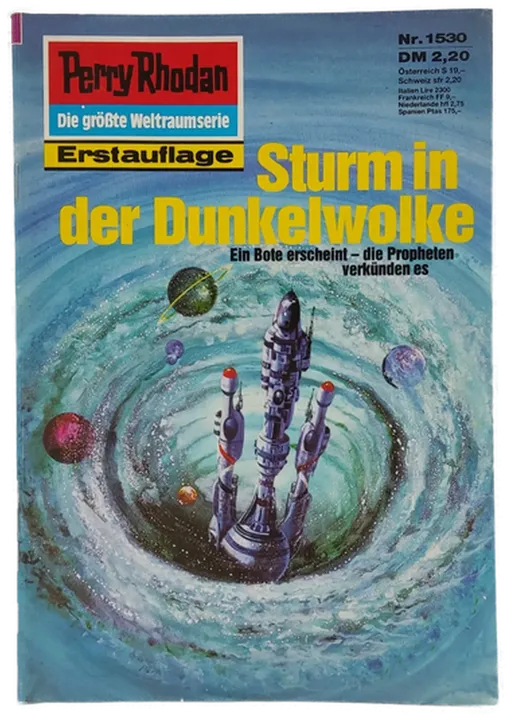 Romanheft Perry Rhodan Sturm in der Dunkelwolke Erstauflage Nr. 1530 - Bild 1