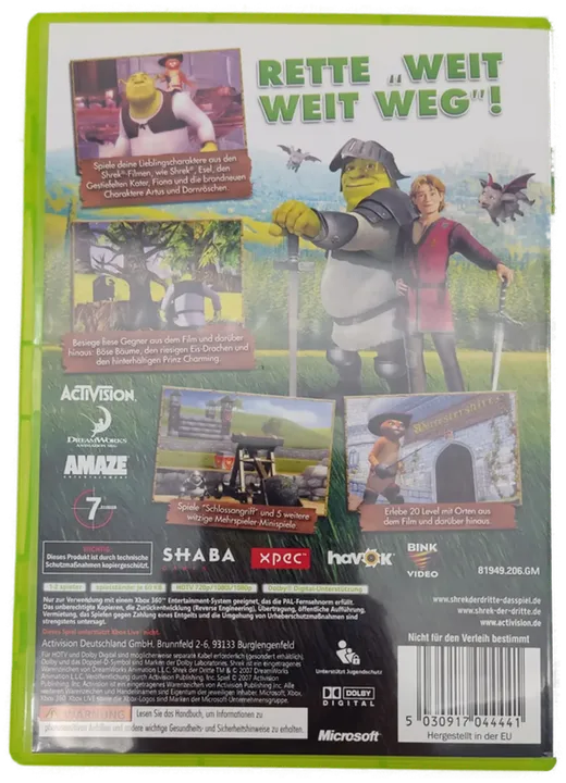 XBOX 360 - Shrek der dritte - Bild 2