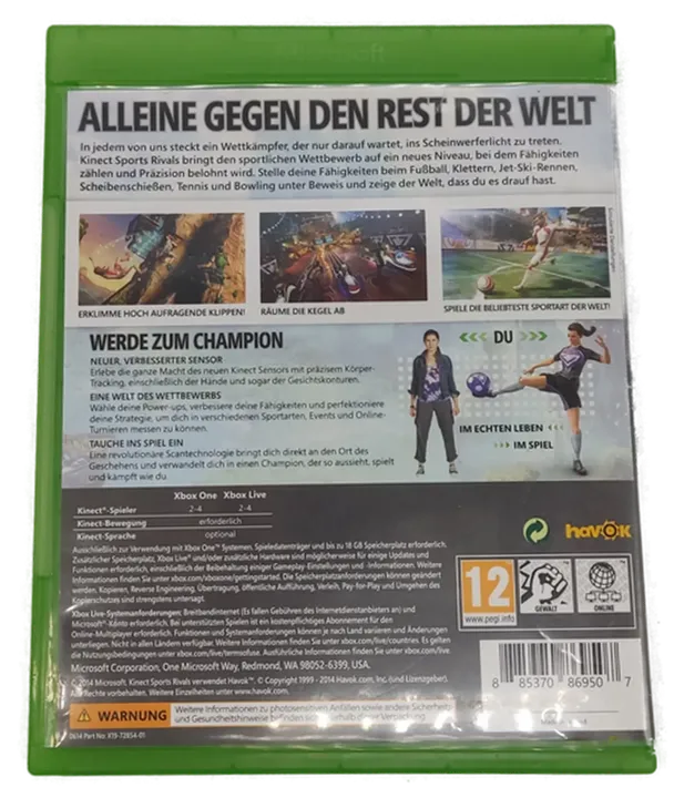 Xbox One Spiel Kinect Sports Rivals  - Bild 2